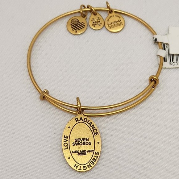 Alex And Ani Seven Swords III, EWB,RG Bracelet #632 - Picture 7 of 11